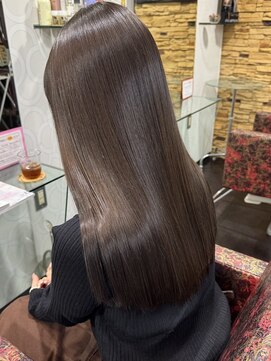 キャパジャストヘアー(CAPA just hair) グレーベージュアッシュブラウン