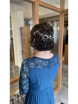 ハマザキ 本店(HAMAZAKI) ハーフアップスタイル