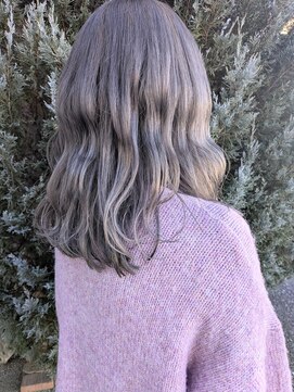 ニコ(nico.) モーブグレー