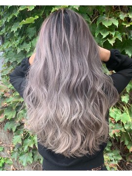 ブリッツ レボ(BLITZ-REVO) 着物ヘア/ダークアッシュ/ミディアムレイヤーカット/柏駅