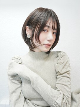 ナツヤ(NATSUYA) 前髪あり大人レイヤーボブ20代30代40代表参道