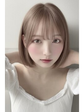 ユーフォリア エヌ 池袋サンシャイン通り店(Euphoria +n) ミスクティーカラー×ガーリーボブ