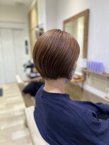 ミラバイケンジ 藤沢(Mira by KENJE)&nbsp;広がる髪を抑える丸みショート/30代/40代/50代[藤沢/ショート]