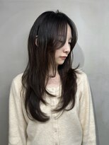 ジーナ 梅田(Zina)&nbsp;韓国風ロングハイレイヤー【Zina梅田】