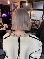 ヘアーラボ 樟葉(Hair Labo) 南楠葉/透明感ミルクティーボブ