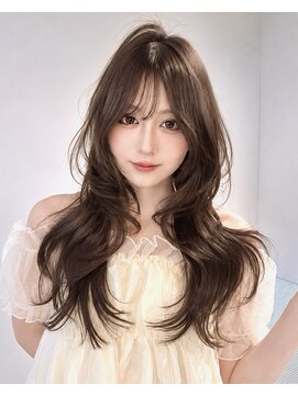ロンドエニカ 大宮(Lond enika) ミルクティーピンクベージュ/ハッシュカット/ワンホンレイヤー