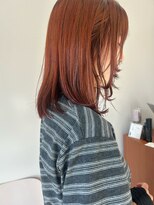 ハイクヘア(HIKE HAIR)&nbsp;ブリーチなしのダブルカラーでorange♪