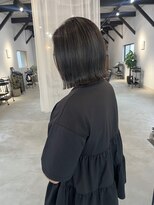 リブ(LIV)&nbsp;切りっぱなしボブ/ハイライトカラー