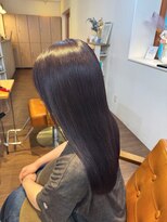 ヘアーリラクゼーション ティーノ(Hair relaxation tino)&nbsp;ダークラベンダーカラー［蒲田］