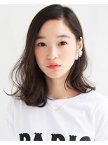 ナヌーク シブヤ(nanuk shibuya)&nbsp;ノーブルな黒髪　×　巻きすぎない、ヌケ感ミディアム