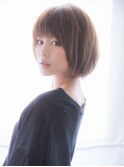 aRietta】小顔似合わせカットマーメイドアッシュハニーヘアボブ
