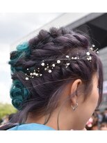 プリエール ド ランジュ&nbsp;ふんわり仕上げアップスタイル○。・