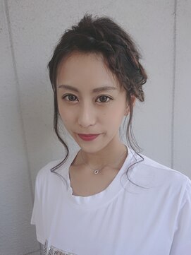 ミューズ 塩釜口店(MUSE) [MUSE塩釜口]編み込みシニヨンby高瀬