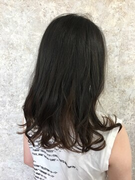 シュガービー(SUGAR-B) 【SUGAR-B】カラーのみでちらっとインナーカラーミディアム