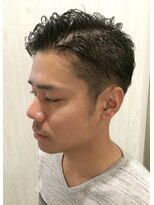 ニコフル(Nico-Hulu) アップバングビジカジショートパーマ【人形町/浜町/水天宮】