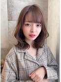 【ロンドジュルード杉原】大人可愛い愛されミディ 小顔バング