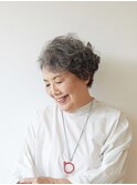 【えがお美容室】50代60代に人気☆似合わせウェーブボブ