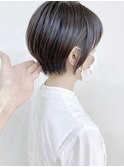 【morio成増/ムラマツ】アッシュ耳かけショートボブ大人かわいい
