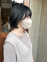 ヘアー アイス ルーチェ(HAIR ICI LUCE)&nbsp;ショートボブ　ボブ　ミニボブ　/中西