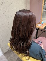 ムーン(moon) #ロングヘア #グレージュカラー #ボブウルフ#ココアベージュ