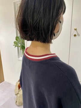 オーシャン(Ocean) ［Ocean Hair&Life 水田成美］☆ゆるふわ切りっぱなしボブ☆