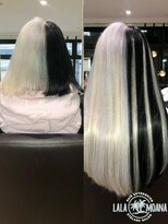 ララ モアナ(LaLa Moana)&nbsp;【ミディアム→ロング】エクステ70枚／バイカラーもエクステで◎