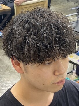 エルオム(EL.HOMME) 【RYUYA】束感マッシュ×波巻きスパイラル