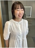 【NICA】ボブ切りっぱなしボブまとまるボブ/緒方