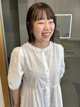 ニカ(NICA) 【NICA】ボブ切りっぱなしボブまとまるボブ/緒方