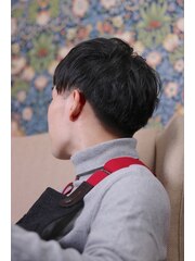 MEN'S HAIR  ラウンドマッシュ