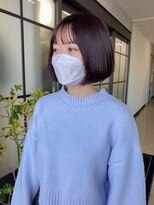 エレノア 自由が丘店(Eleanor)&nbsp;大人可愛いボブ/暖色カラー/ピンクカラー/まるみボブ