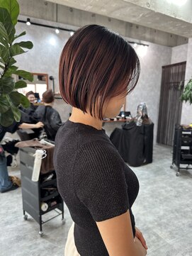 シールドヘアー 沖縄 新都心(C'LD Hair) 【C’LD 】ミニボブ/前下がりボブ/ショートボブ/ぷつっとボブ