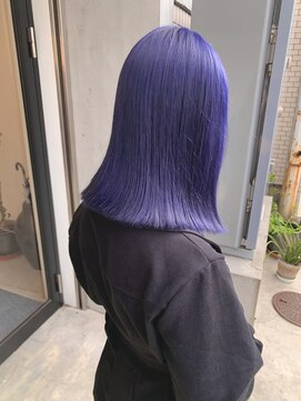 プネル(punel) ブルー系カラー/ブルーシルバー/アッシュ系カラー