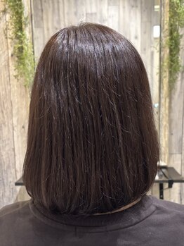 エターナルヘアー(eternal hair)の写真/【暗くなりすぎない白髪染め】色持ちのいいツヤ感カラーが叶う☆白髪もしっかりカバーし、上品な仕上がりに