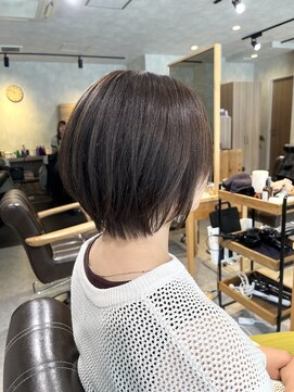 ベルプロッドバイアルター 千葉(bel. prod by aL-ter) 丸みショート 前髪/アンブレラカラー/こなれミディ/村田[千葉