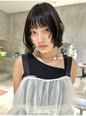 20代30代大人可愛い小顔ショート丸みボブウルフカット