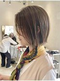 切りっぱなしボブ＠20代/30代