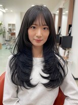 アンダーバーホワイト モデ 富田林店(_WHITE mode)&nbsp;髪質改善ミルクティーベージュレイヤーカット