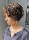 【macana指名】ショートパーマ ハンサムショート 登戸