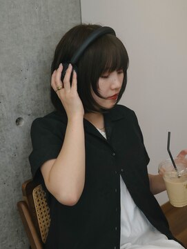 ワンダーヘアーグルーミング(WANDER Hair grooming) 顔周りレイヤーボブ