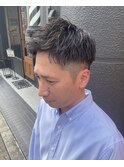 王道ビジネスアップバングツーブロック