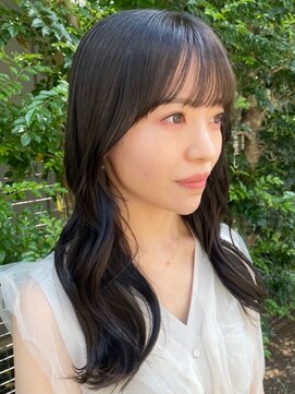 ガーランド (Garland) 【 顔まわりカット 】オリーブグレージュ 艶カラー 透明感カラー