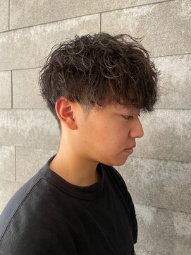 ニアウ 伊勢崎連取店(Niau) メンズマッシュツイストスパイラルパーマメンズパーマ