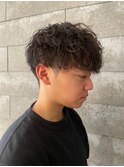 メンズマッシュツイストスパイラルパーマメンズパーマ