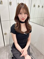 ユーフォリア 渋谷グランデ(Euphoria SHIBUYA GRANDE) ハニーベージュ ベージュカラー くびれ巻き yuki