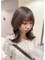 ヴァイス 新宿店(VAICE) Milk tea greige ブリーチ1回~