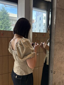 ミリ(milli Produce by ITAKURA) ハイライトボブ