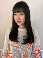 ユニバイリサ 天神大名店(uni by risa)&nbsp;前髪カット レイヤーカット ローレイヤー 顔周りカット 艶髪