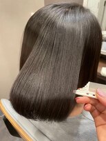 コンセプト 淡路店(concept)&nbsp;オリーブブラウン/髪質改善カラー/韓国風ボブ