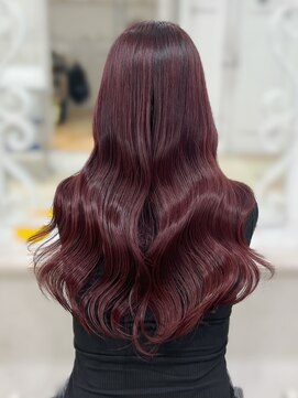 ルフェリ(Lufeli) 【Lufeli】いとうりお　ボルドー/ワインレッド/髪質改善/20代